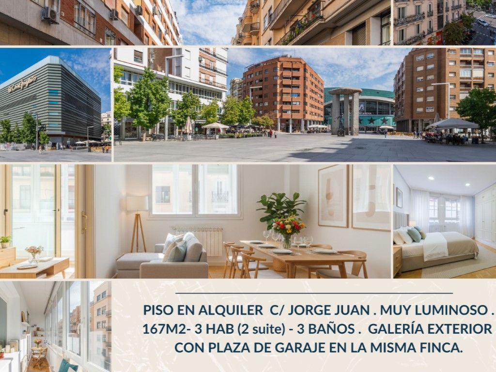 Flat to rent in Calle Jorge Juan, 83, Goya, Barrio de Salamanca