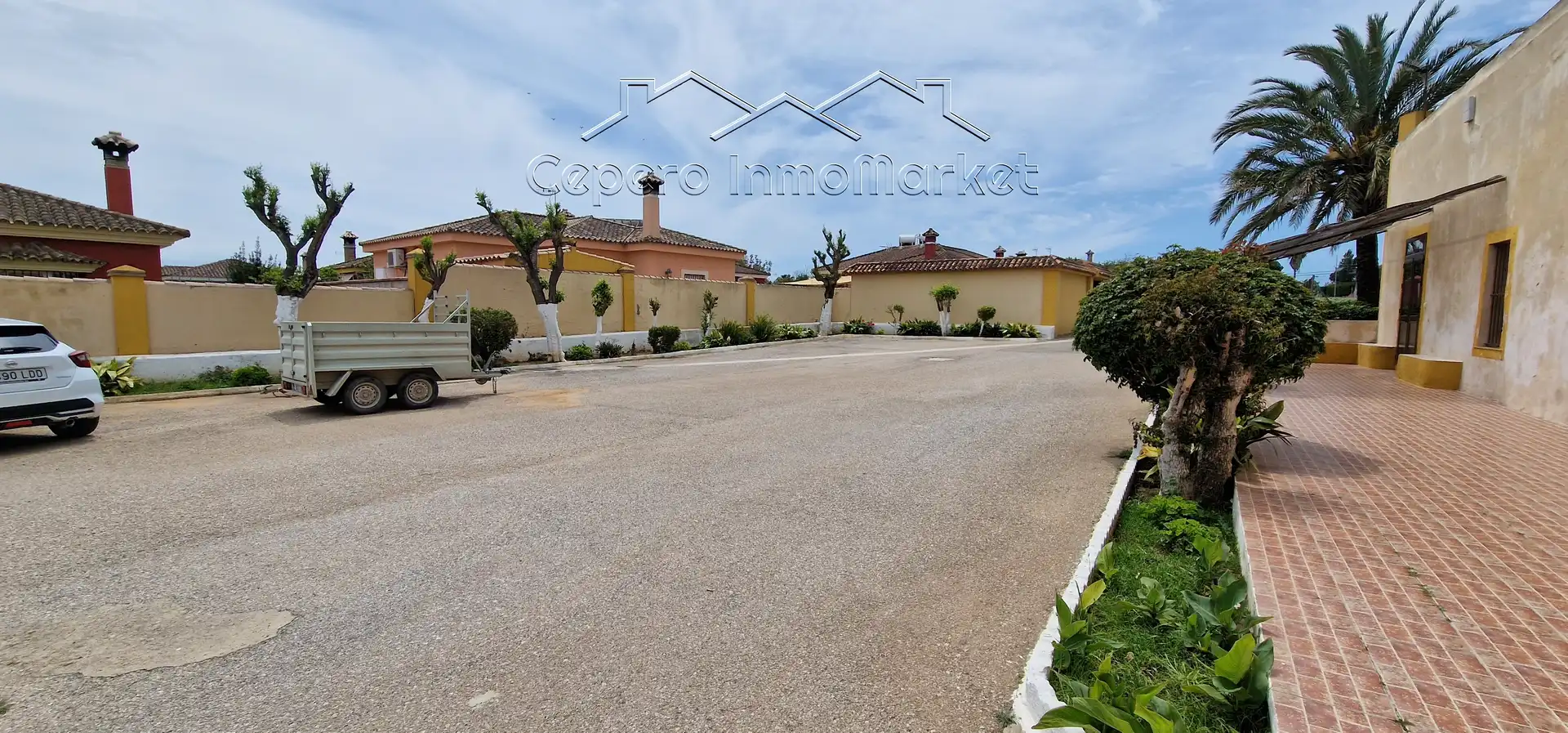 Vista exterior de Finca rústica en venda en El Puerto de Santa María amb Terrassa