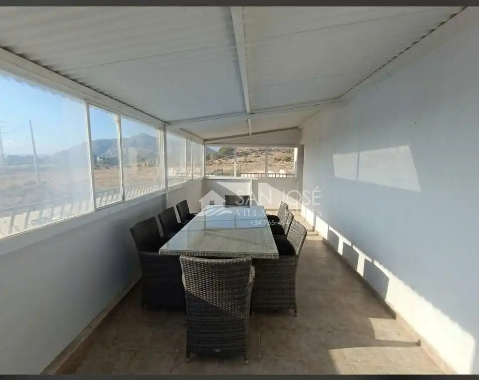 Terrasse von Haus oder Chalet zum Verkauf in Elda mit Klimaanlage