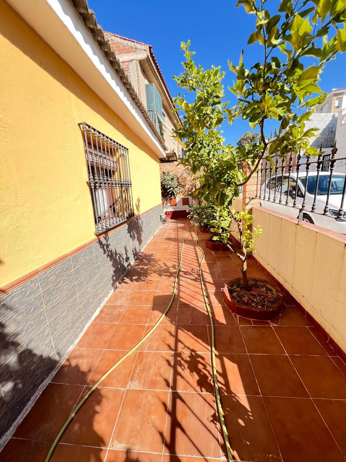 Exterior view of House or chalet for sale in Málaga Capital  with Private garden