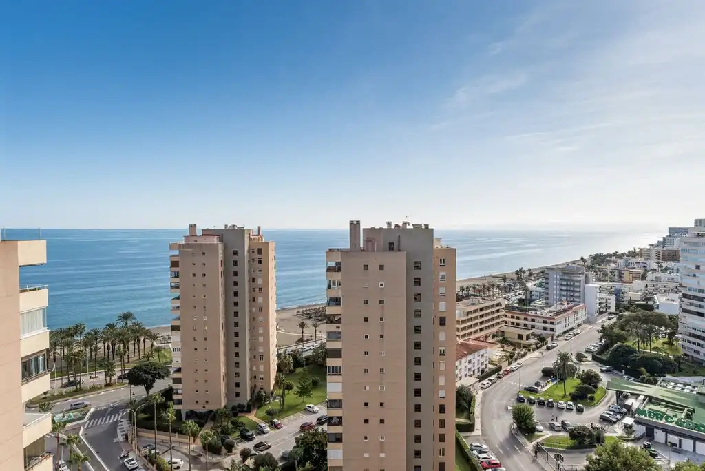 Schlafzimmer von Maisonette zum Verkauf in Torremolinos mit Klimaanlage, Terrasse und Möbliert