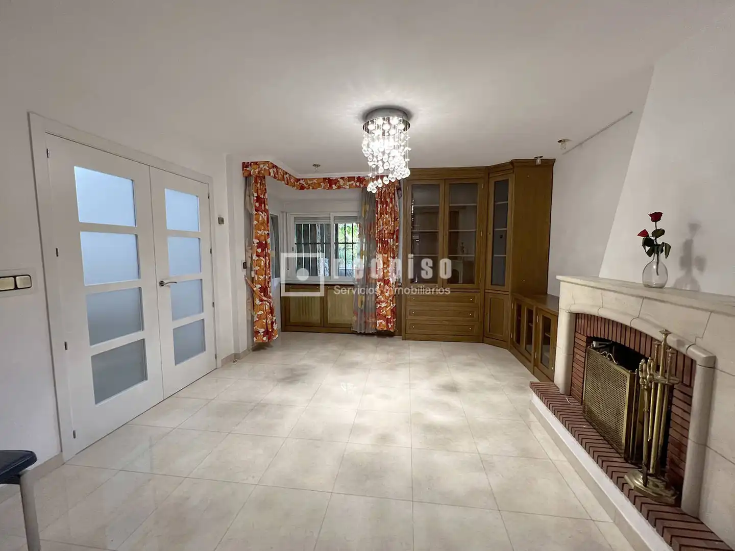 Wohnzimmer von Haus oder Chalet zur Miete in Madrid mit Heizung, Privatgarten und Terrasse