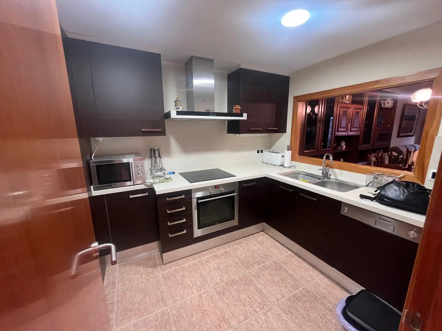 Kitchen of Flat for sale in Camprodon  with Heating, Parquet flooring and Furnished
