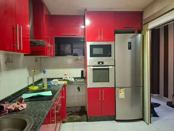 Kitchen of Flat for sale in Vigo   with Storage room