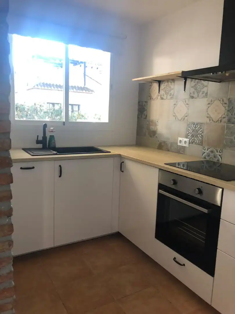 Küche von Wohnung zum Verkauf in Marbella mit Klimaanlage, Terrasse und Möbliert