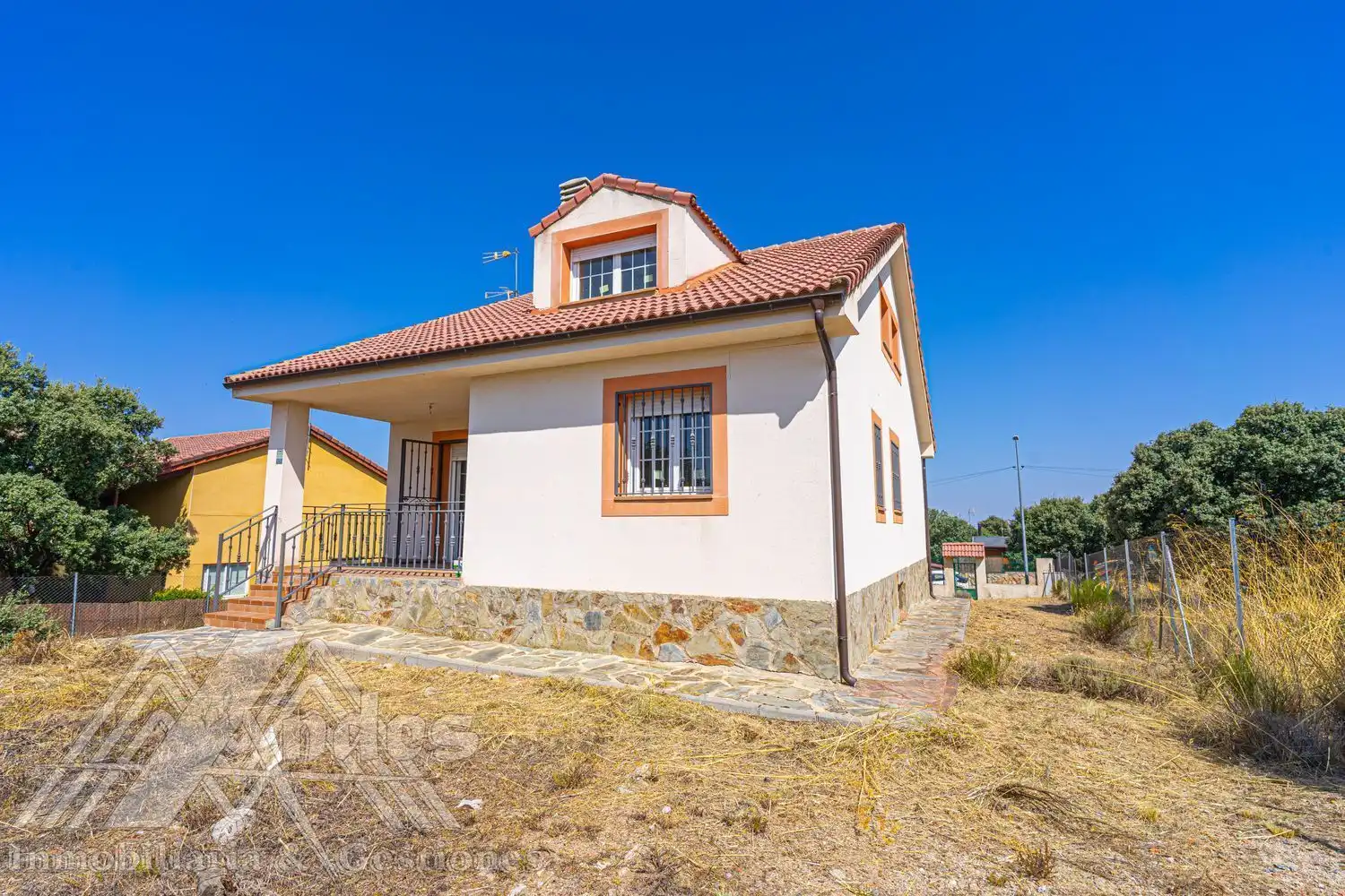 Vista exterior de Casa o chalet en venta en Zarzuela del Monte con Calefacción, Jardín privado y Terraza