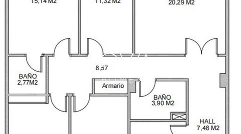 Foto 2 de Piso en venta en Marques de Casa Valdes, Barrio del Centro, Gijón