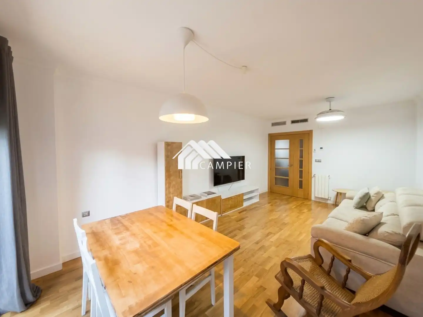 Sala d'estar de Casa adosada en venda en Albacete amb Aire condicionat, Calefacció i Terrassa