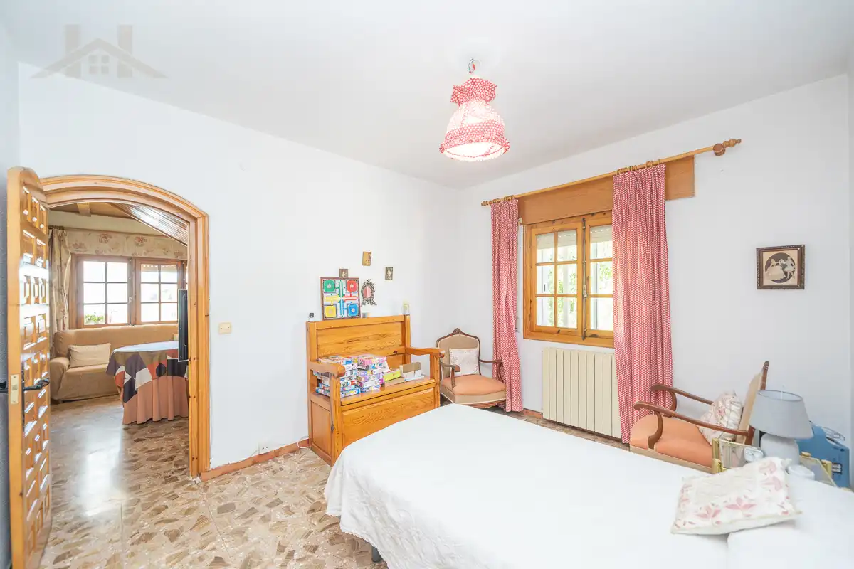 Bedroom of Houses for sale in Santa María de la Alameda  with Heating, Private garden and Terrace