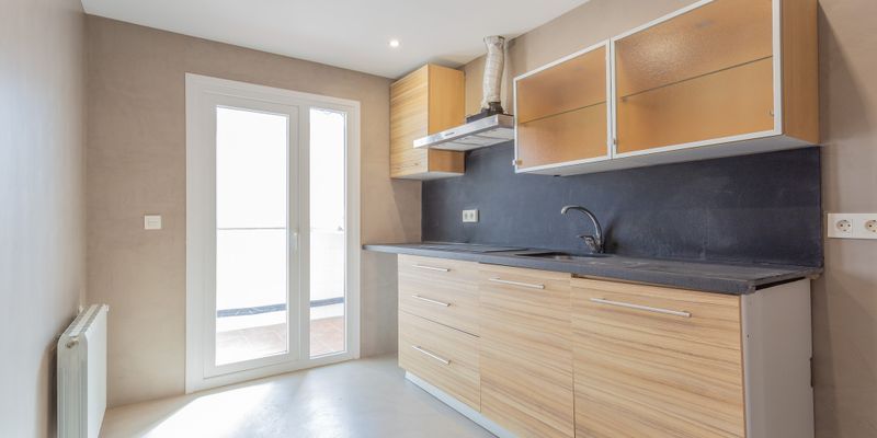 Kitchen of Flat for sale in Santa Fe  with Air Conditioner, Terrace and Balcony