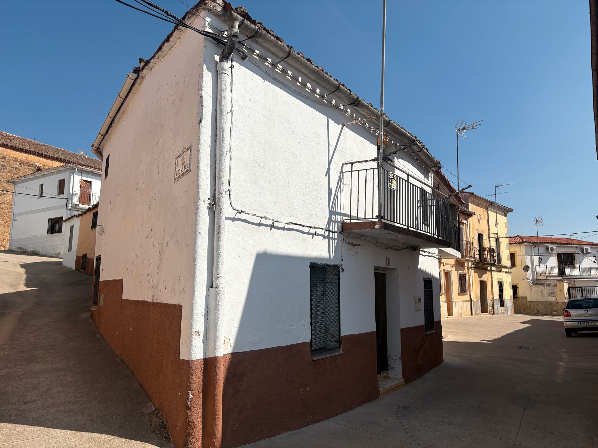 Vista exterior de Casa o xalet en venda en Tejeda de Tiétar