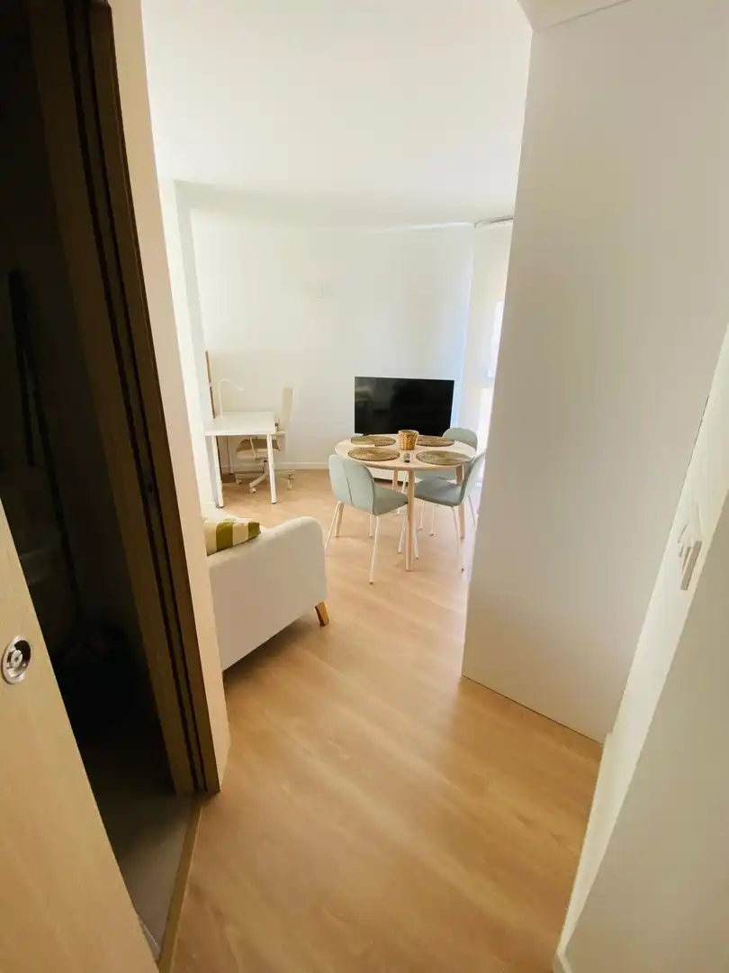 Wohnzimmer von Wohnung zur Miete in Murcia mit Klimaanlage, Heizung und Terrasse