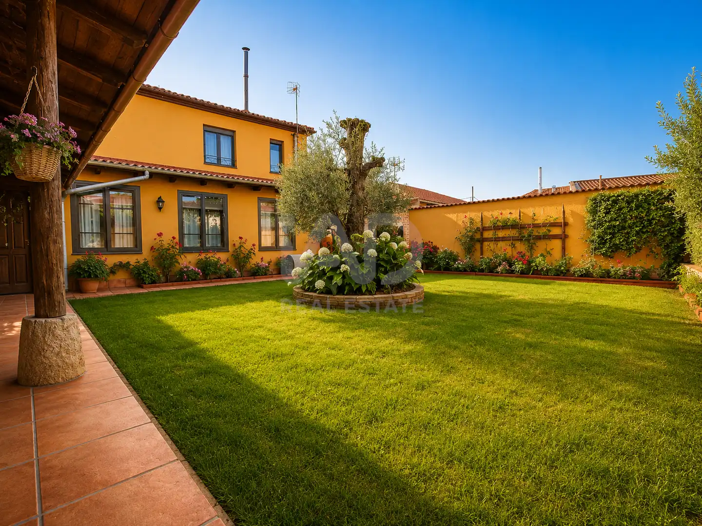 Jardín de Casa o chalet en venta en Villaobispo de Otero con Calefacción