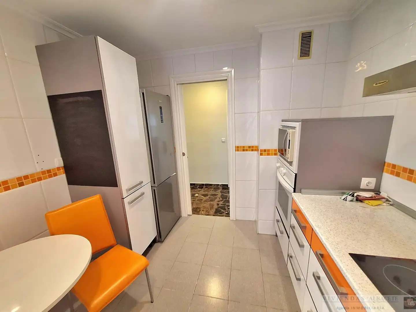 Kitchen of Flat for sale in Albacete  with Air Conditioner, Heating and Furnished