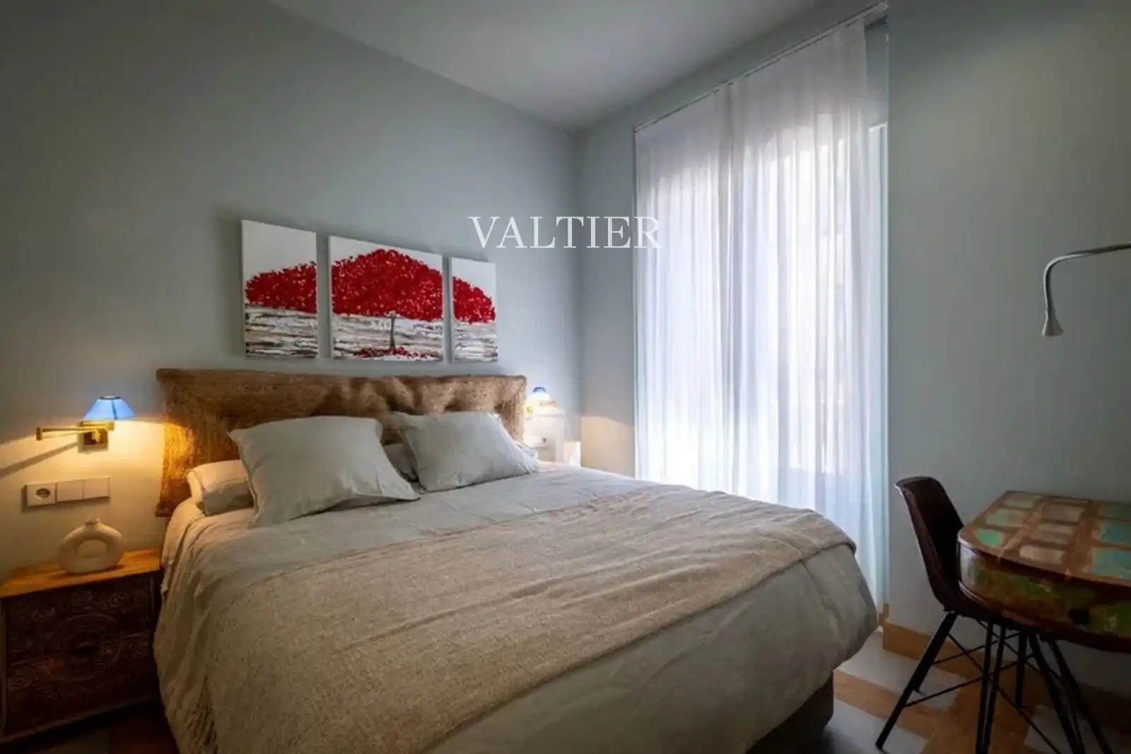 Schlafzimmer von Wohnung zum Verkauf in Madrid mit Klimaanlage, Heizung und Terrasse