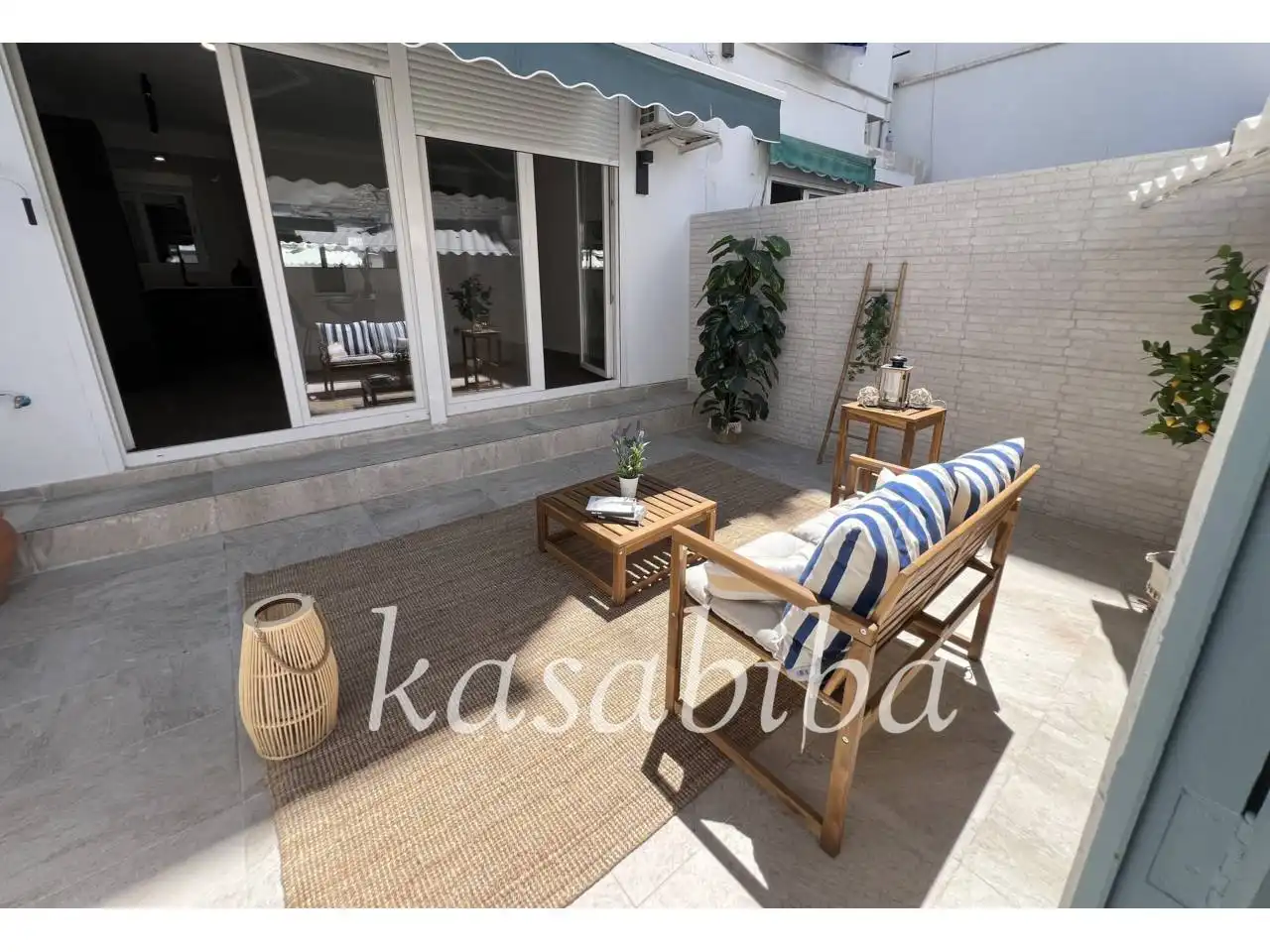 Terrasse von Wohnung zum Verkauf in Valencia mit Klimaanlage, Heizung und Parkett