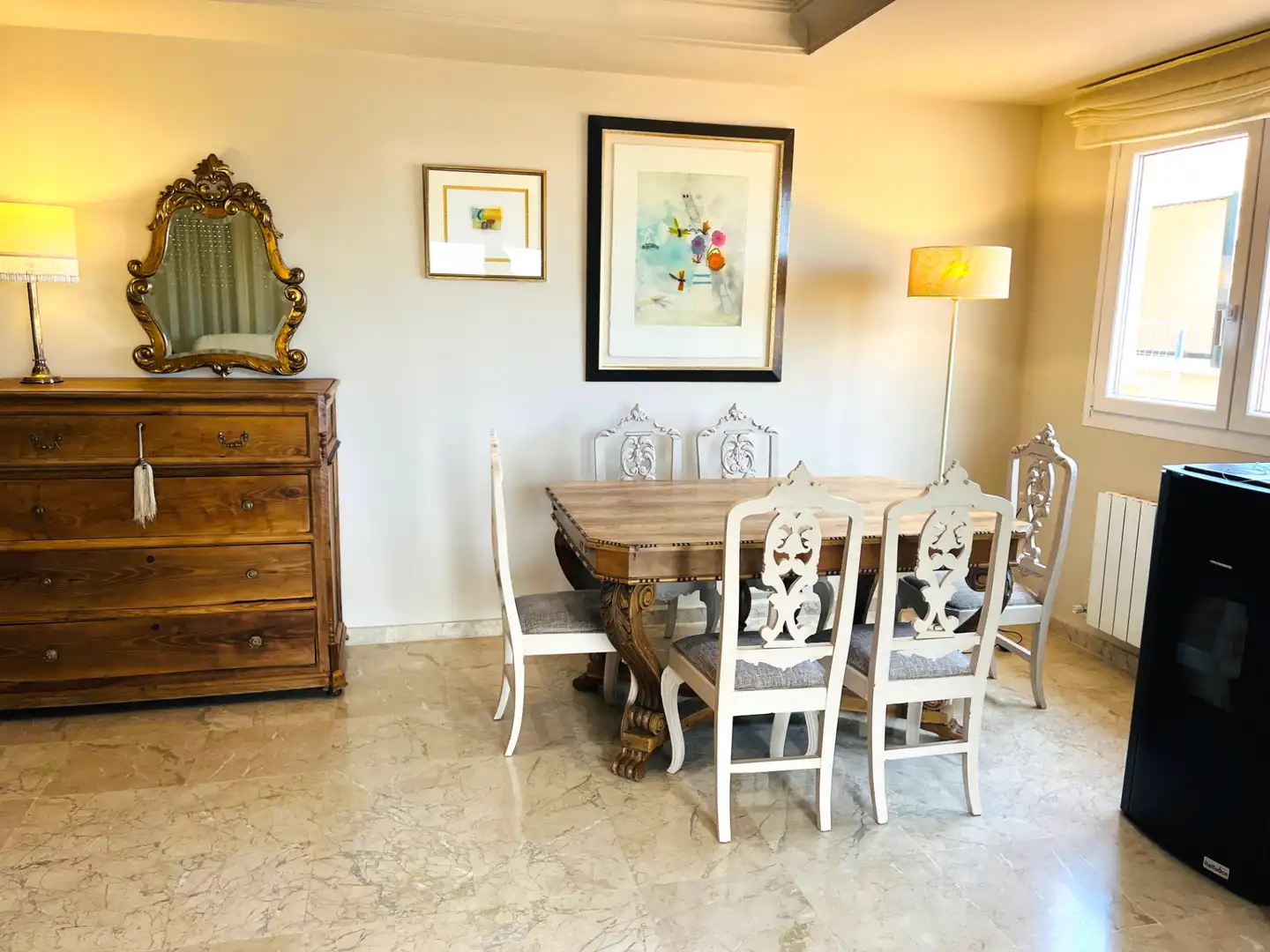 Dining room of Attic for rent in Ogíjares  with Air Conditioner, Heating and Private garden