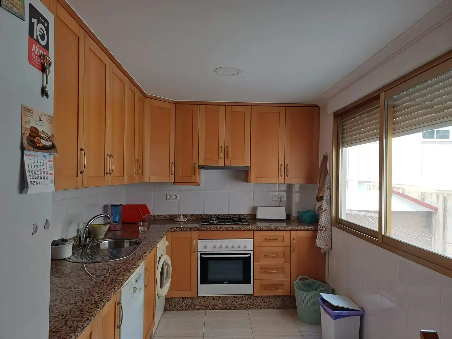 Cocina de Piso de alquiler en Santa Pola con Aire acondicionado, Terraza y Amueblado
