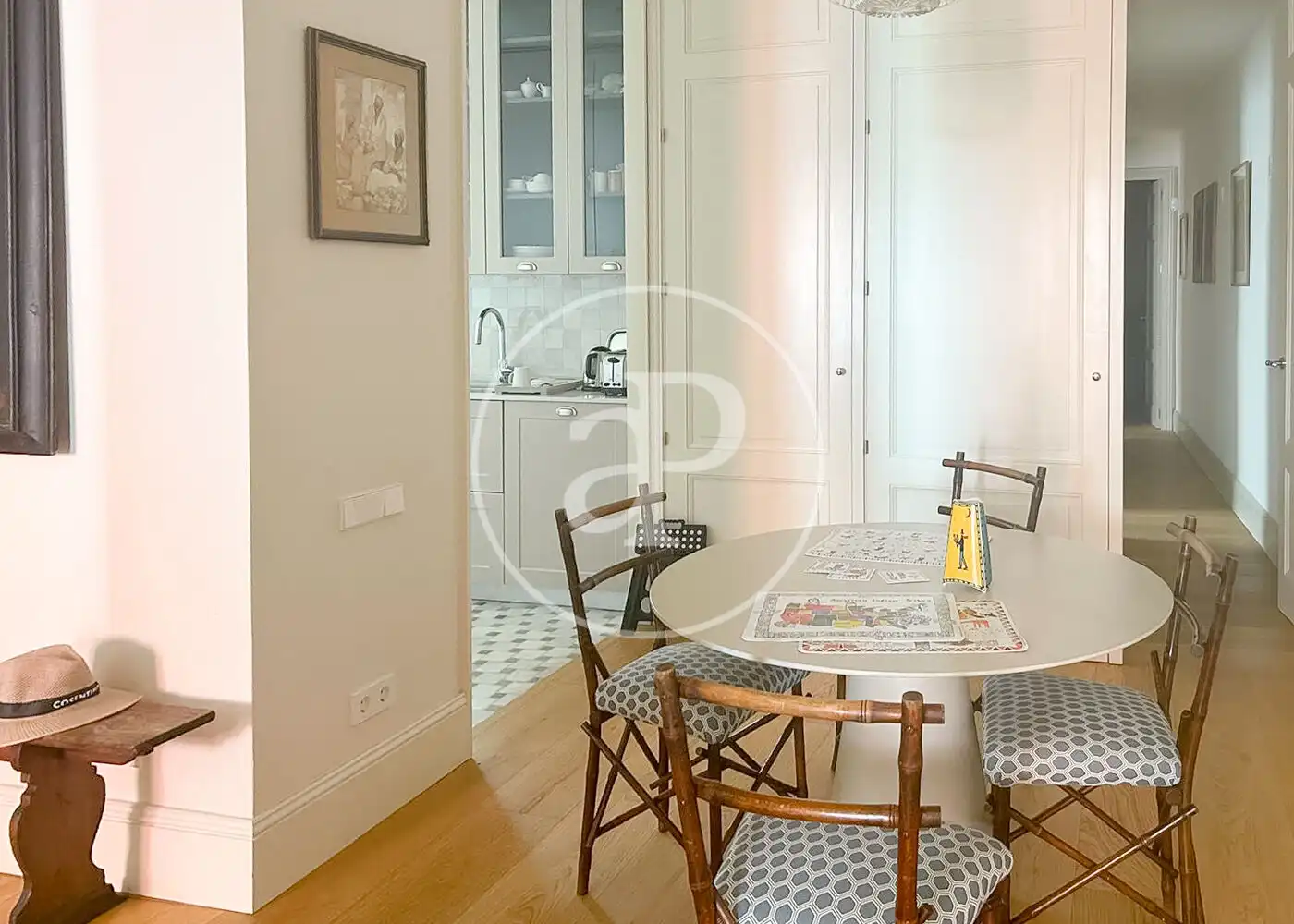 Comedor de Piso de alquiler en Madrid con Amueblado