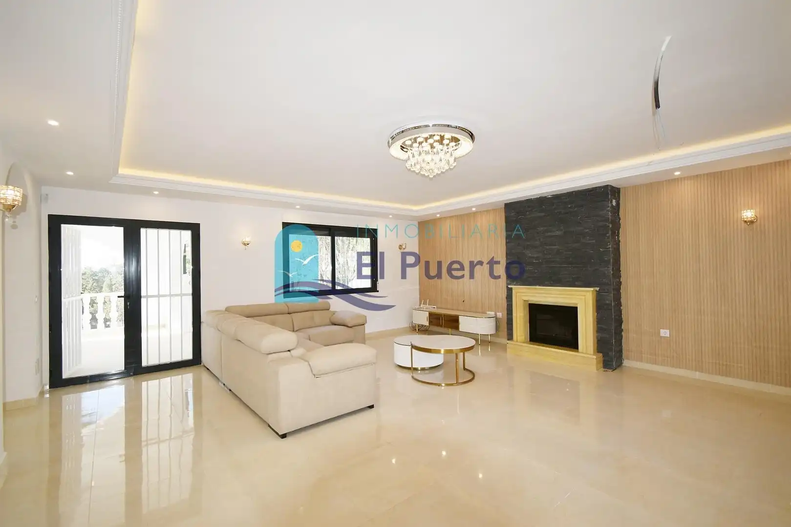Sala de estar de Casa o chalet en venta en Mazarrón con Jardín privado, Terraza y Trastero