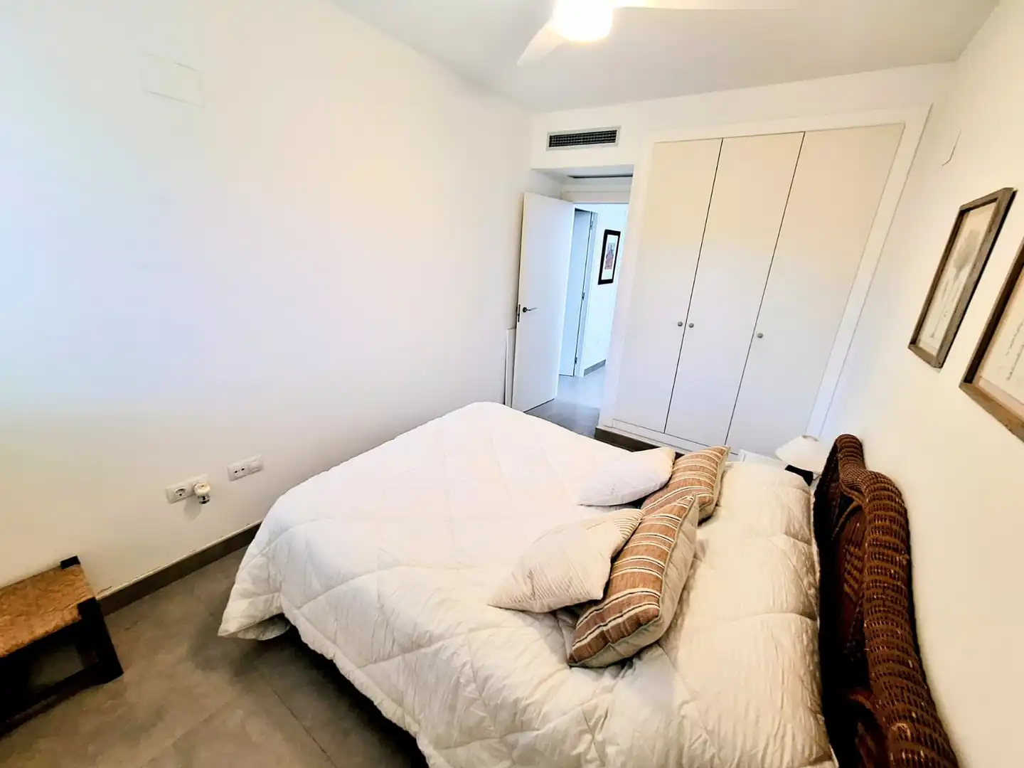 Dormitori de Apartament en venda en Oropesa del Mar / Orpesa amb Aire condicionat, Jardí privat i Terrassa