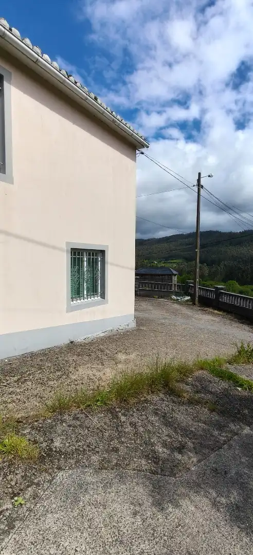Vista exterior de Casa adosada en venta en Cedeira con Parquet y Amueblado