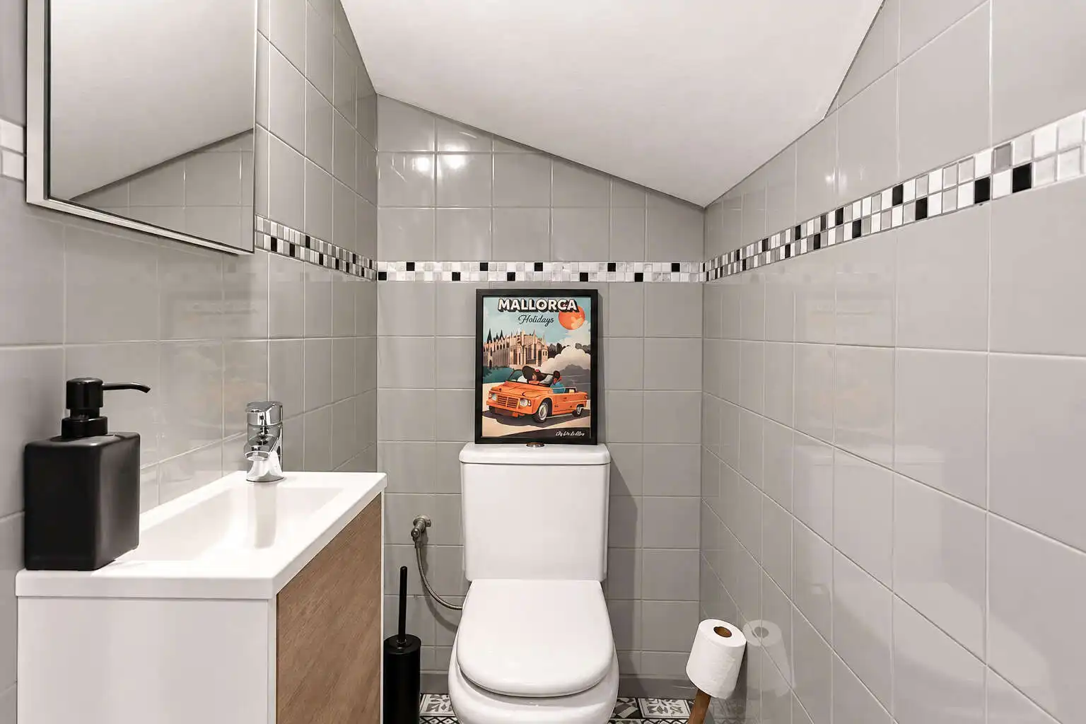 Baño de Casa adosada en venta en Font de Sa Cala