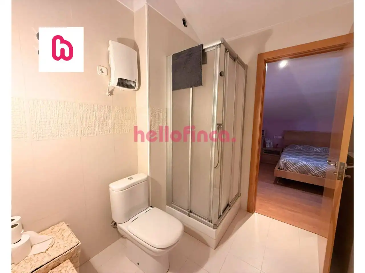 Baño de Dúplex en venta en Santa Margarida de Montbui con Aire acondicionado, Calefacción y Parquet