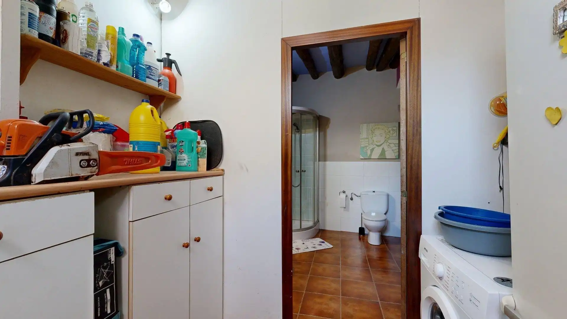 Cocina de Casa o chalet en venta en Ejea de los Caballeros con Calefacción y Terraza