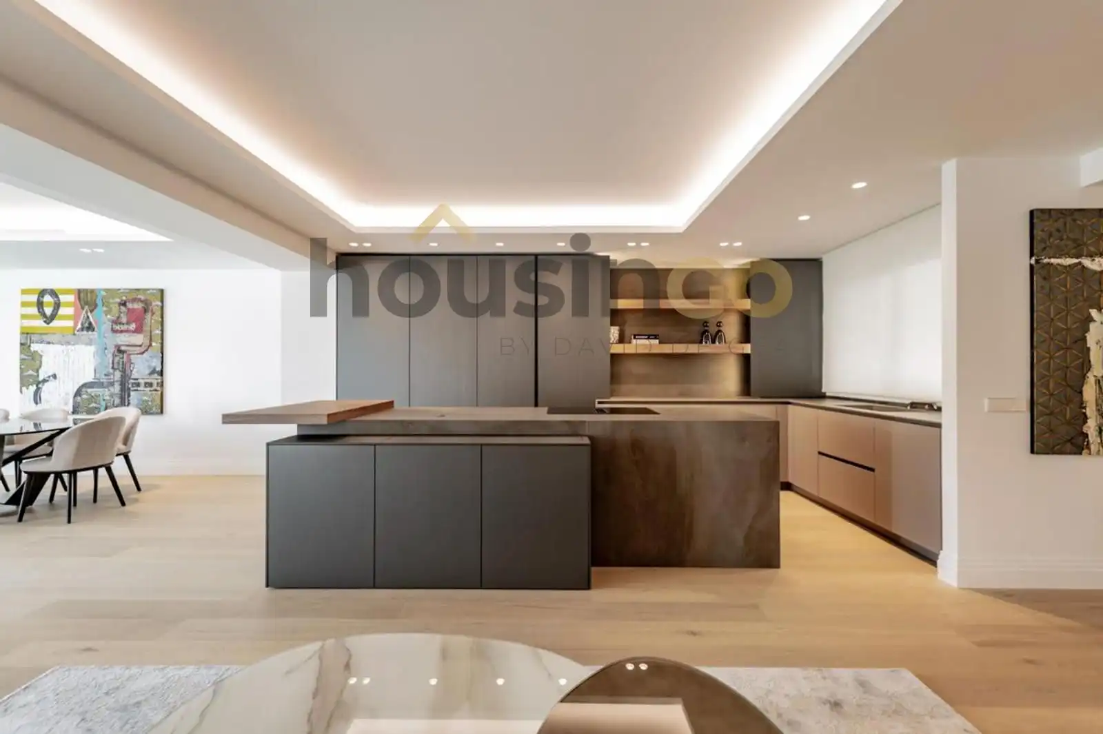 Kitchen of Flat for sale in Madrid  with Air Conditioner, Heating and Terrace