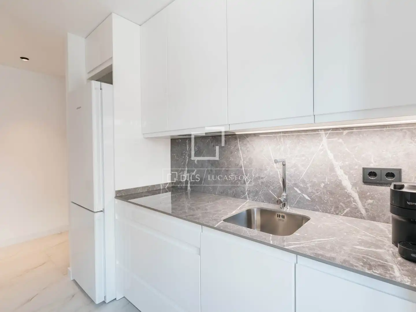 Kitchen of Flat for rent in Madrid  with Heating and Furnished