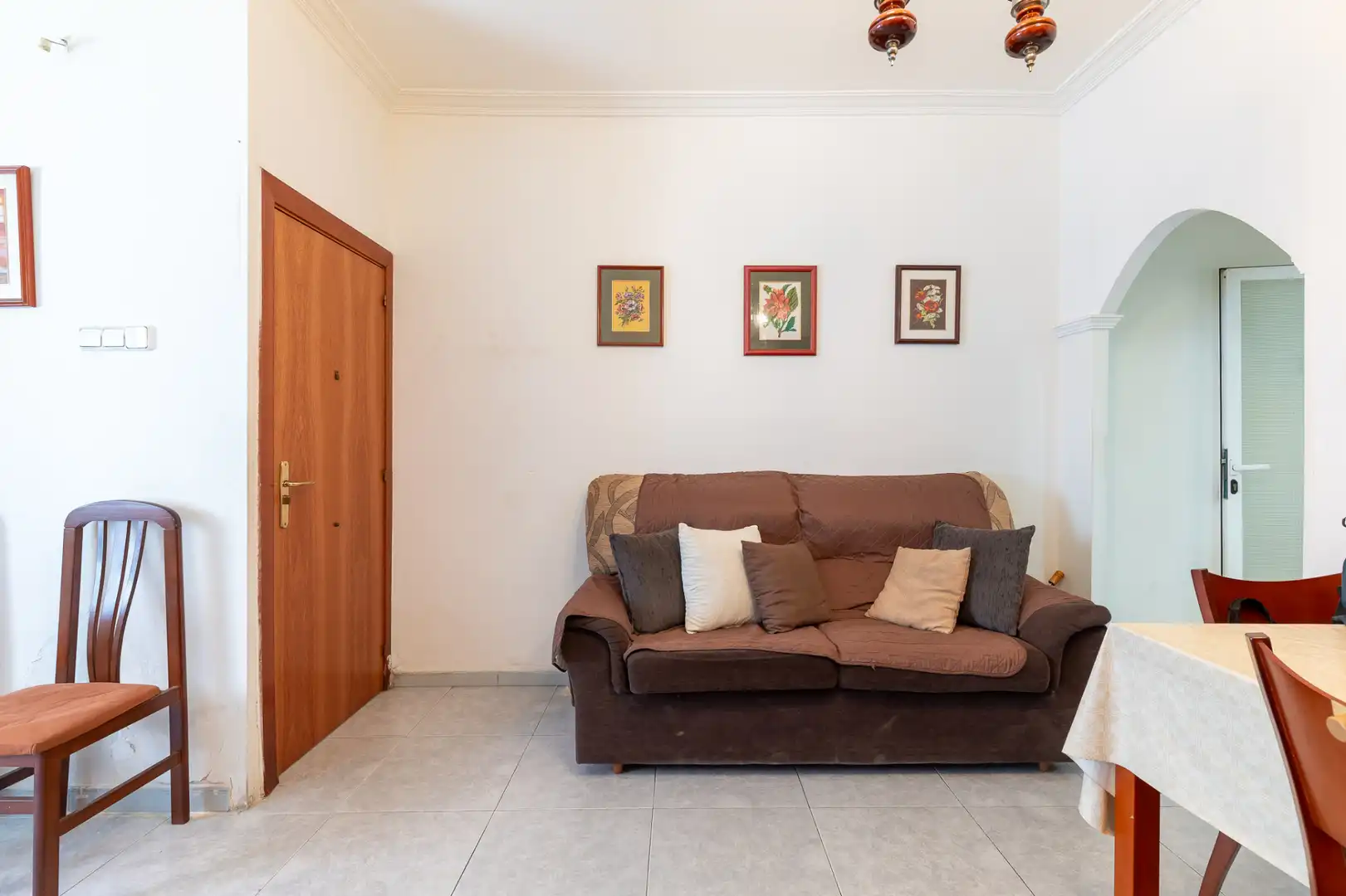 Sala de estar de Casa o chalet en venta en Terrassa con Terraza, Horno y Microondas