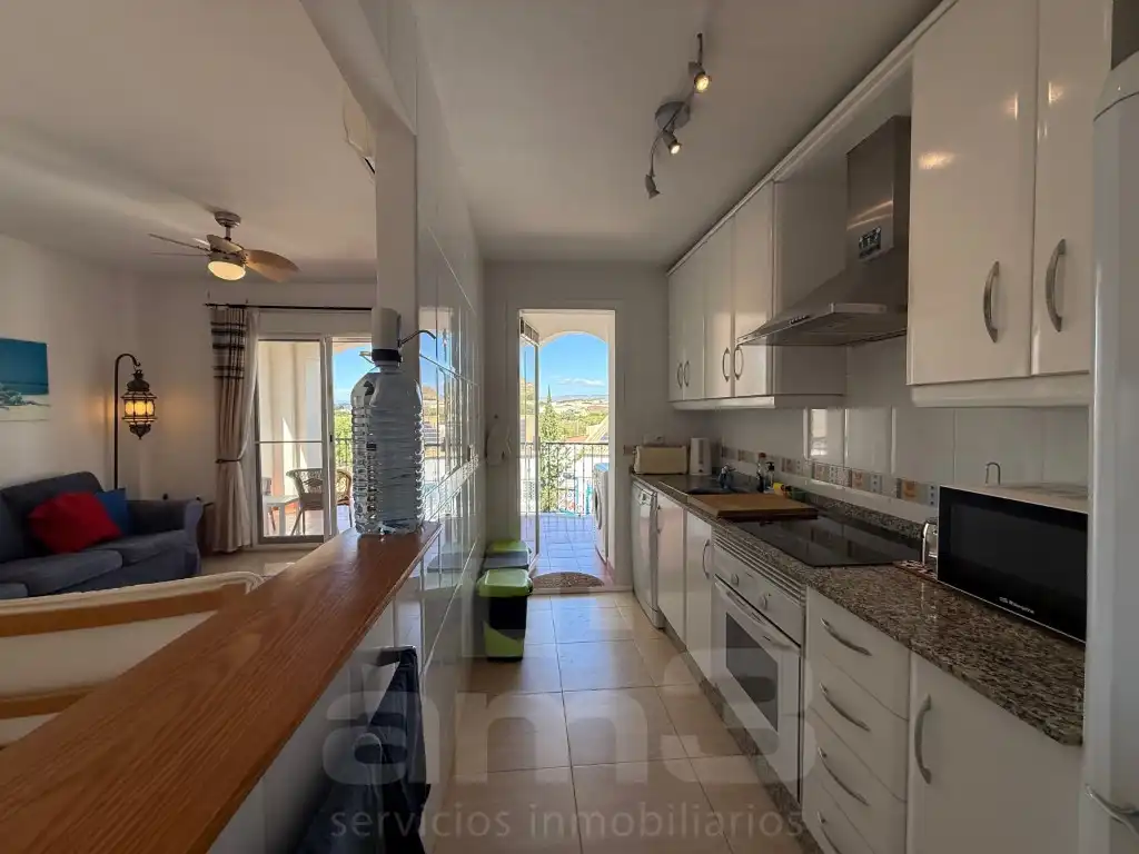 Cocina de Ático en venta en Vera con Piscina y Amueblado