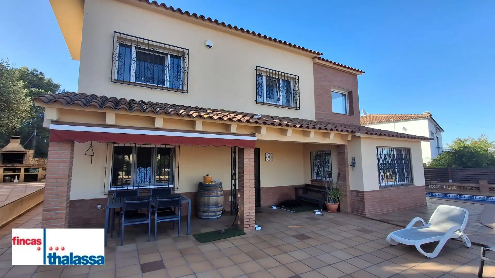 Vista exterior de Casa o xalet en venda en Lloret de Mar amb Aire condicionat, Calefacció i Jardí privat