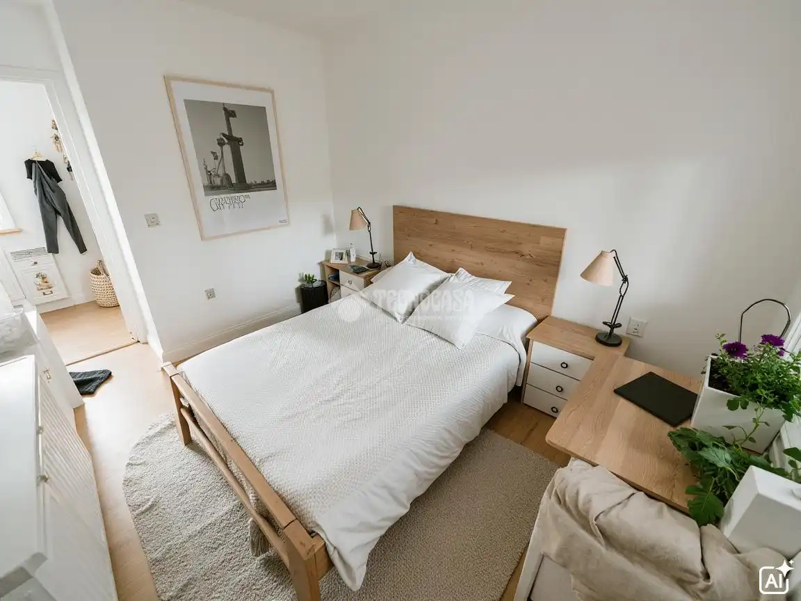 Schlafzimmer von Wohnung zum Verkauf in Toledo mit Klimaanlage, Heizung und Terrasse