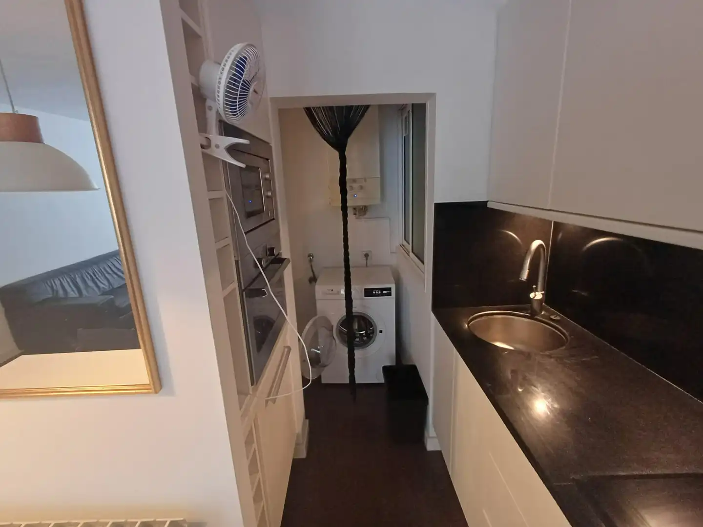Kitchen of Flat for rent in Barcelona  with Heating, Parquet flooring and Furnished