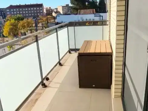 Balcony of Flat for sale in Utebo  with Air Conditioner and Balcony