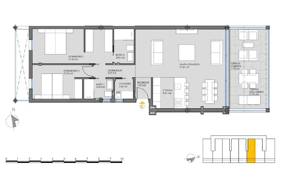 Piso con ascensor en venta en Mar Menor de Cartagena – Cabo de Palos, imagen 41