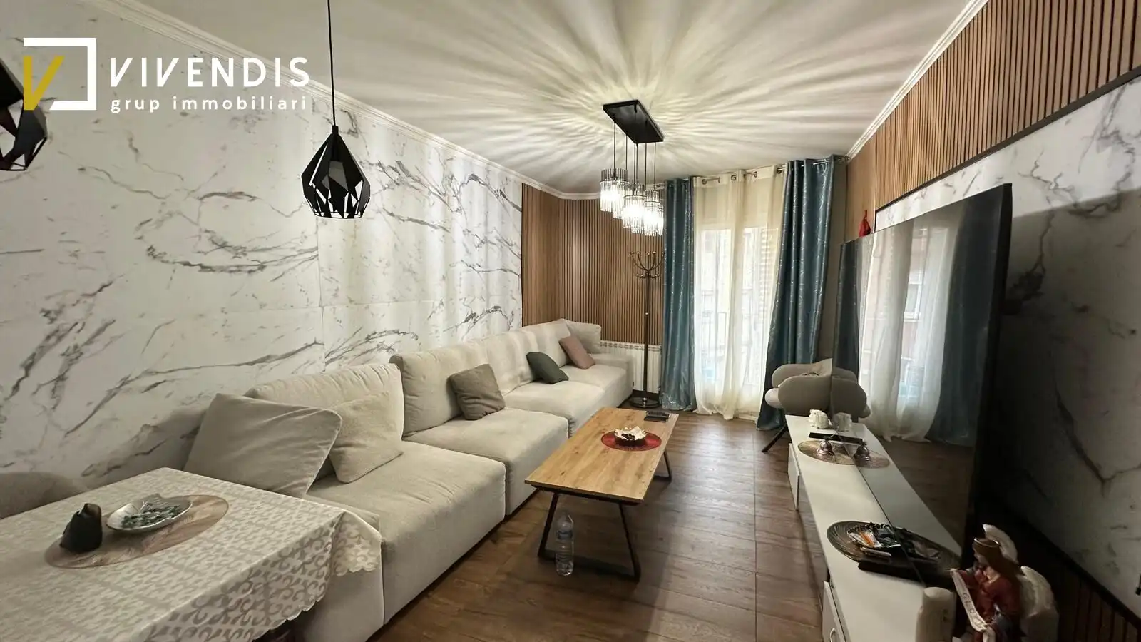 Living room of Flat for sale in Torrefarrera  with Heating, Storage room and Balcony