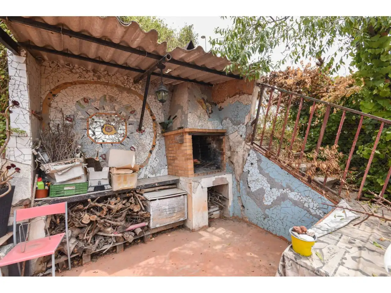 Cocina de Casa o chalet en venta en Abrera con Piscina