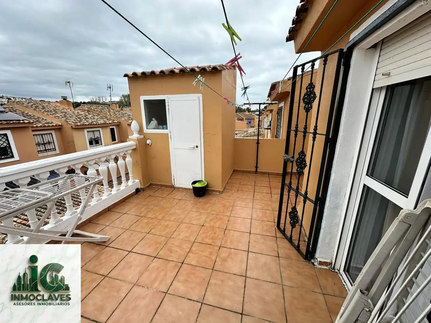 Balcony of Detached homes for sale in Algeciras  with Private garden, Swimming Pool and Community pool