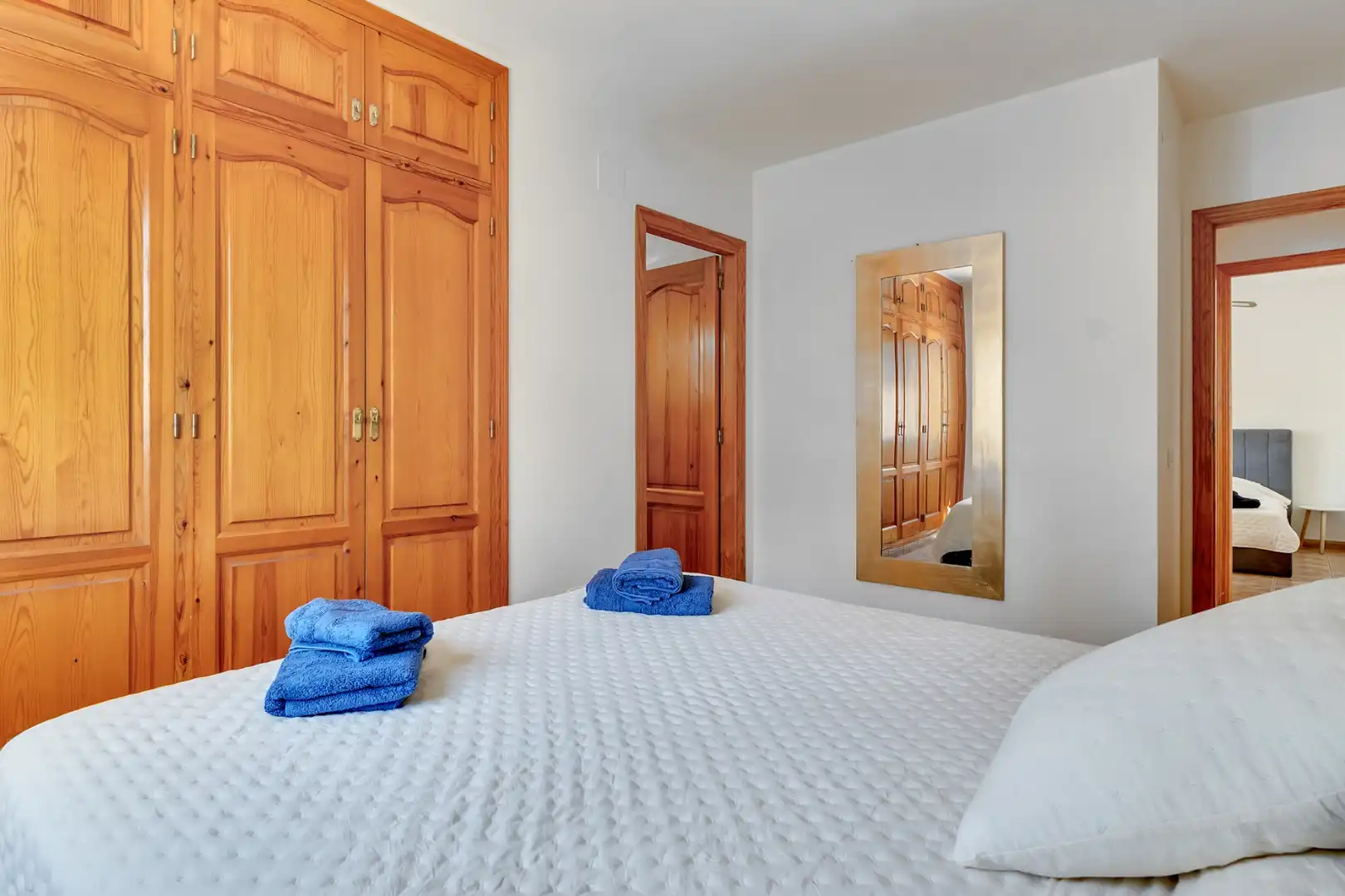 Schlafzimmer von Haus oder Chalet zum Verkauf in Moraira mit Klimaanlage
