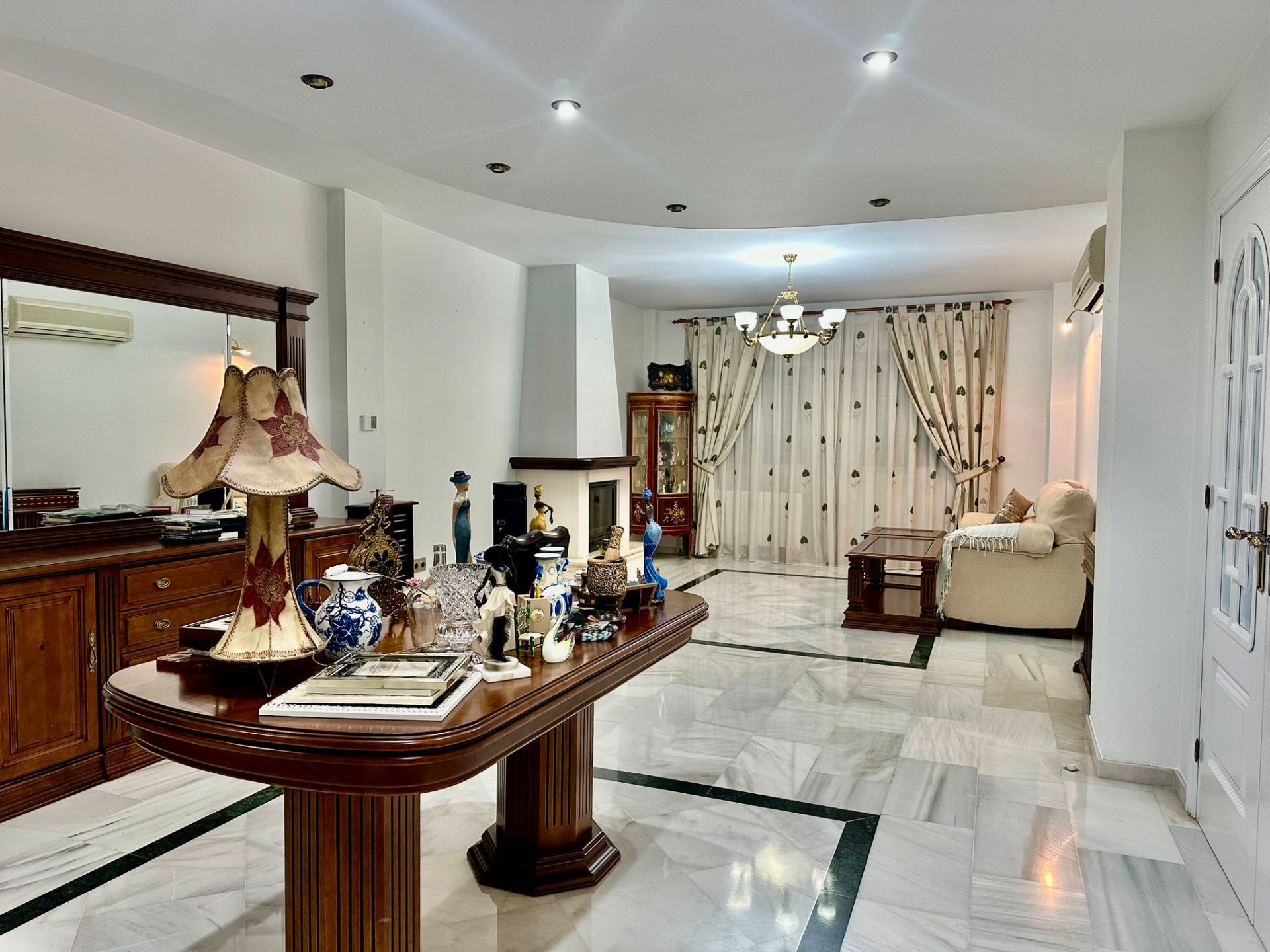 Living room of House or chalet for sale in  Jaén Capital  with Air Conditioner, Heating and Private garden