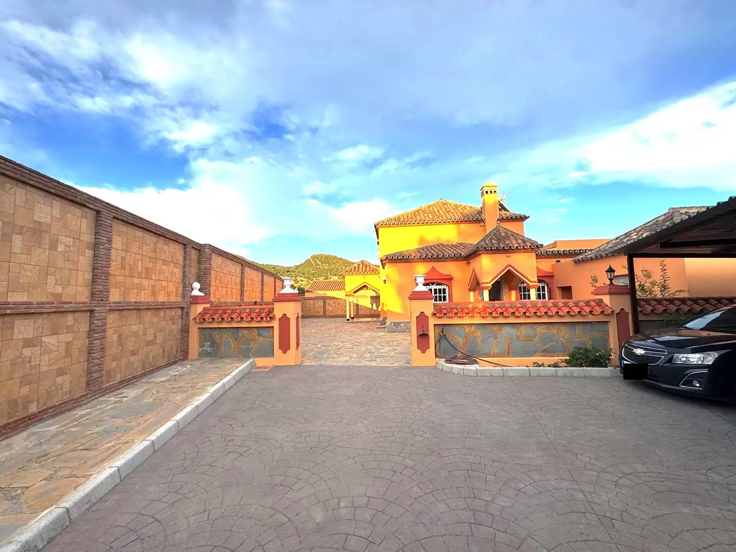 Exterior view of Houses for rent in Casares  with Air Conditioner, Private garden and Terrace