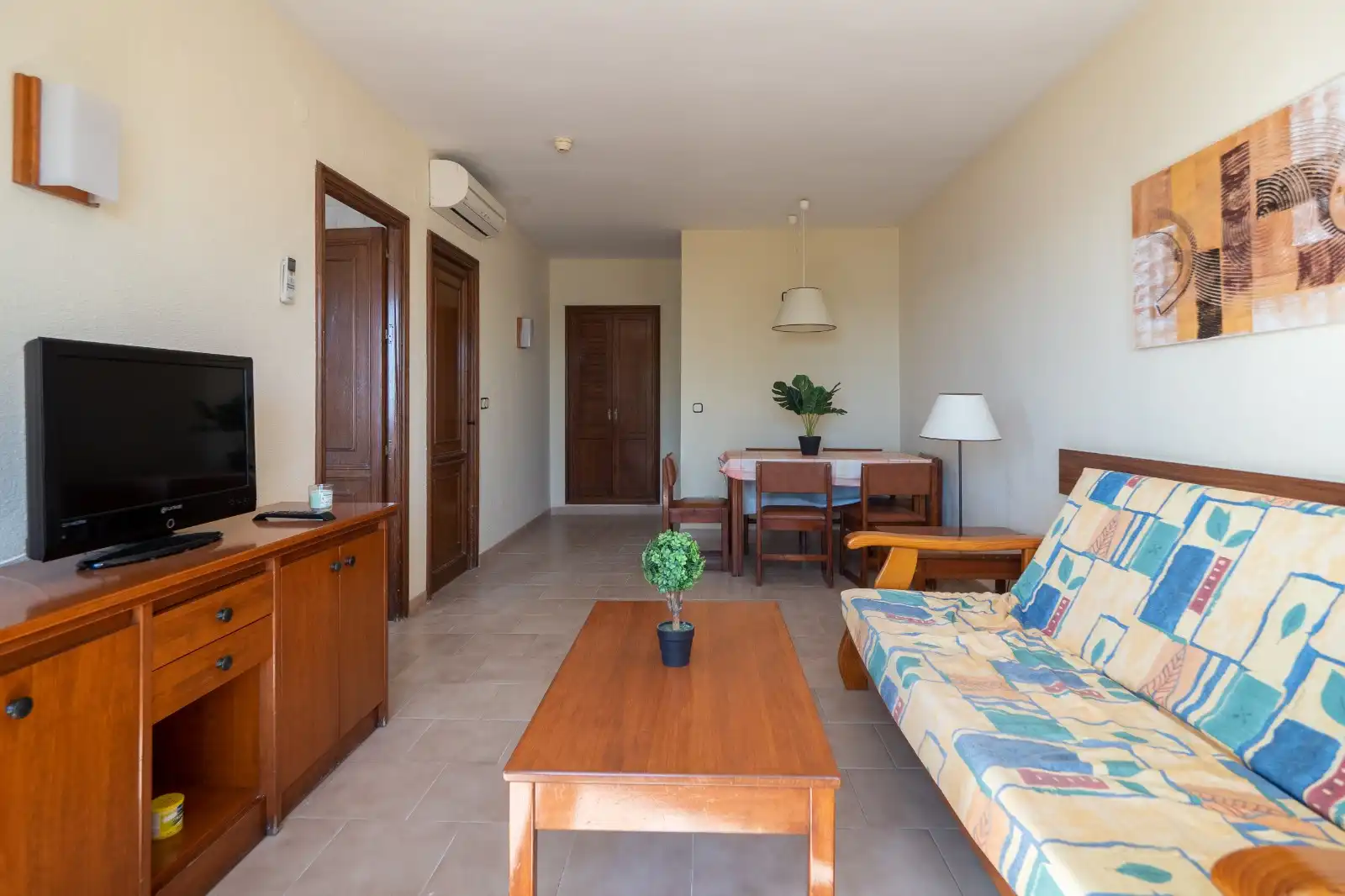 Living room of Apartments for sale in Fuengirola  with Air Conditioner, Private garden and Terrace