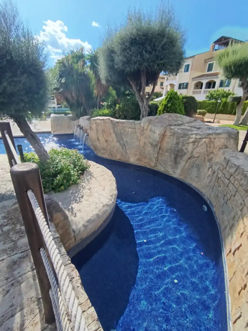 Schwimmbecken von Maisonette zum Verkauf in Marratxí mit Heizung, Terrasse und Ofen