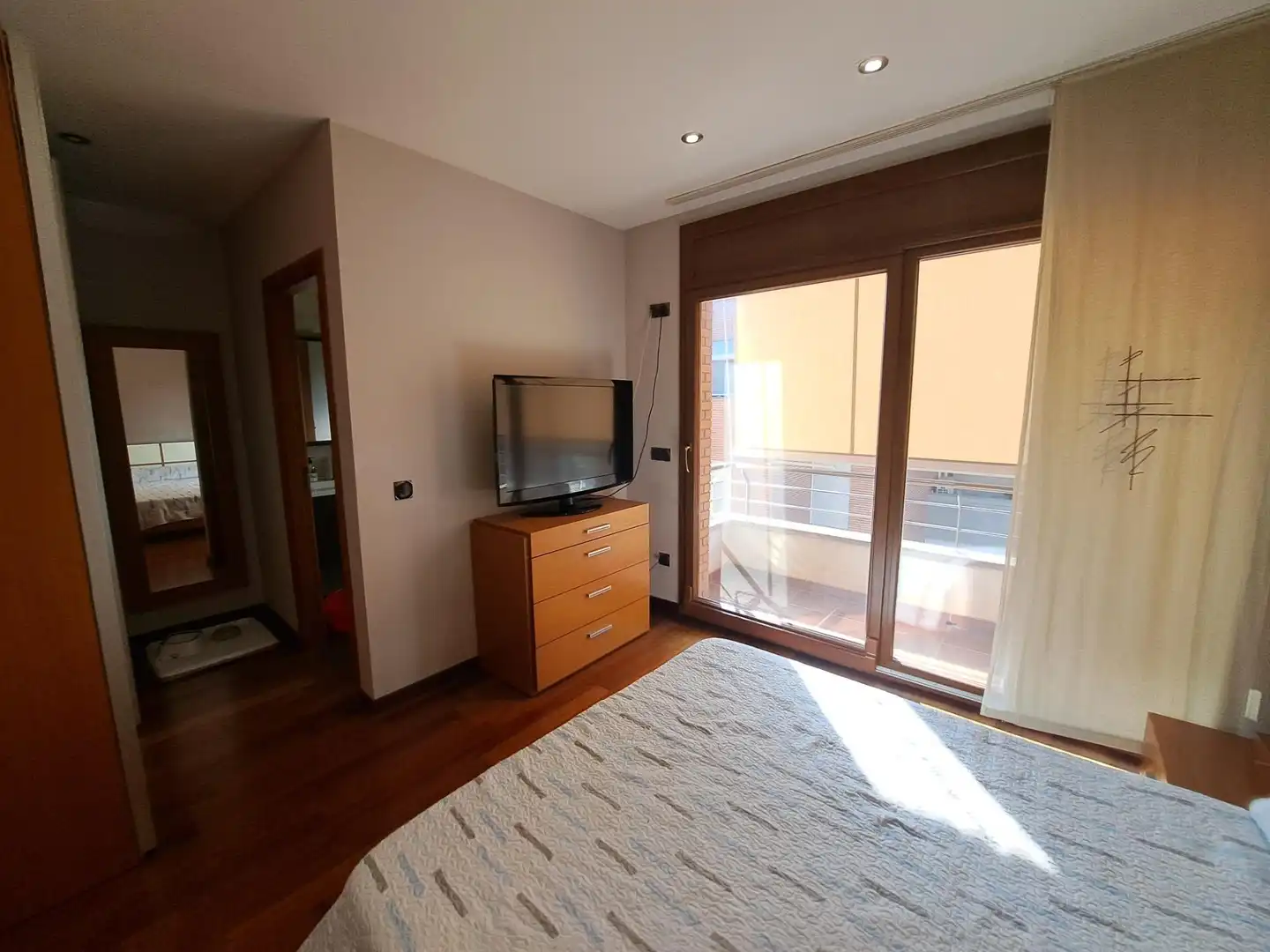 Dormitori de Casa adosada en venda en Mollerussa amb Calefacció, Parquet i Terrassa
