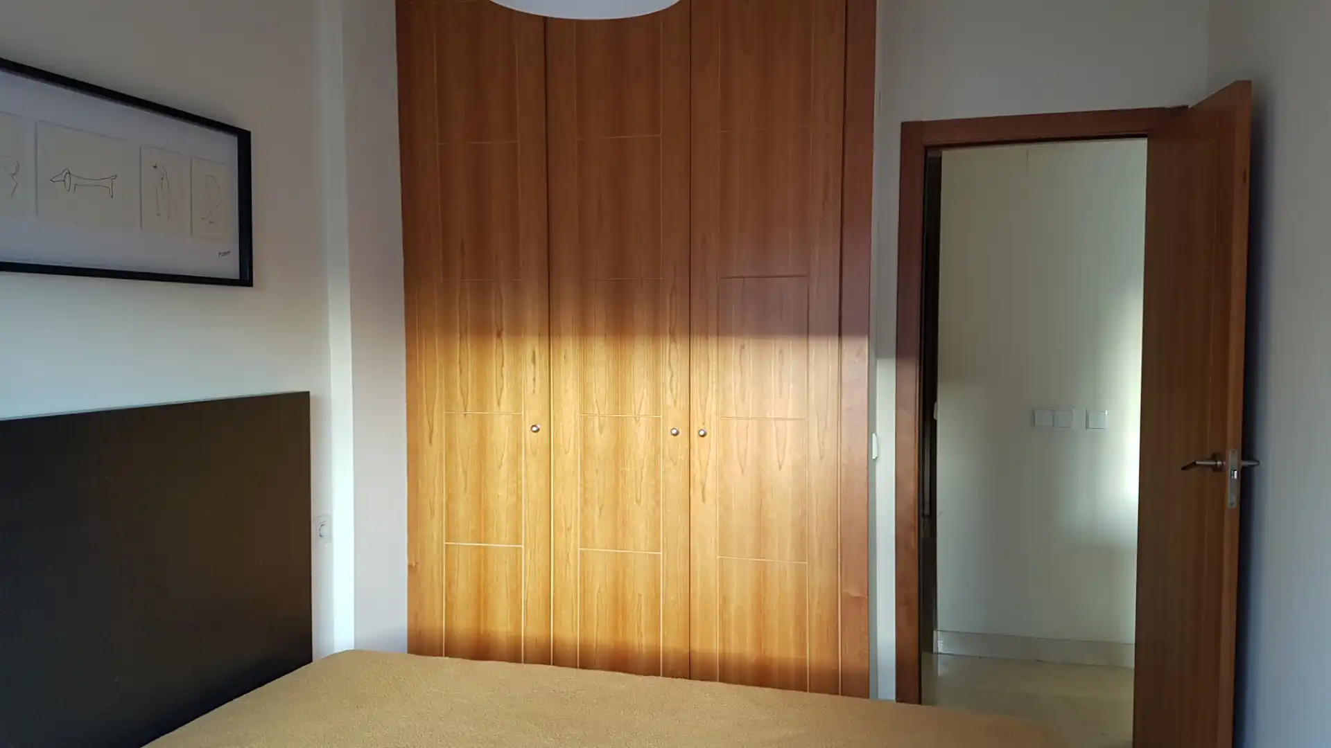 Bedroom of Attic for rent in Málaga  with Air Conditioner, Heating and Terrace