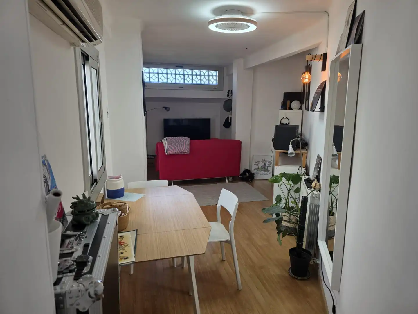 Sala de estar de Ático en venta en Sant Cugat del Vallès con Aire acondicionado y Calefacción