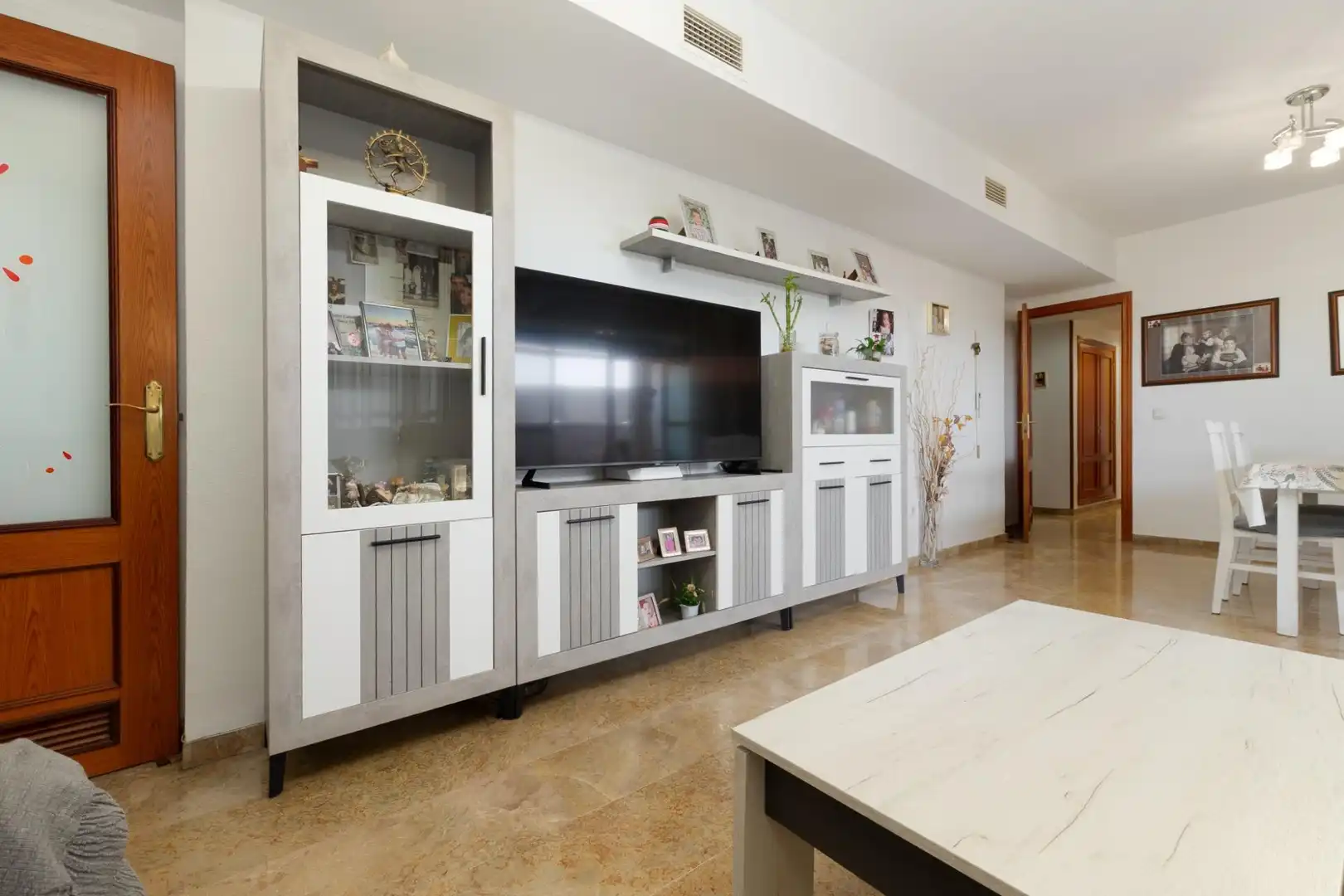 Sala de estar de Ático en venta en Málaga con Terraza